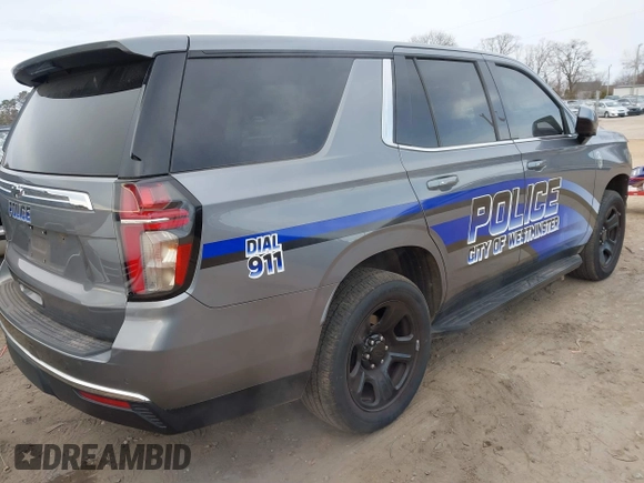 2022 Chevrolet Tahoe Commercial z VIN 1GNSCLED2NR211806, wystawiony jako IAAI lot #41422967 z przebiegiem 44 869 mil mil oraz . Historia ofert i sprzedaży dostępna na DreamBid. Obrazek 4.