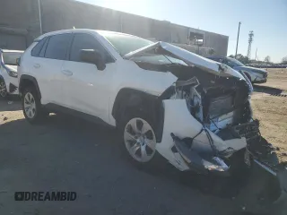 2022 Toyota RAV4 LE with VIN 2T3F1RFV4NW260922, listed as a Copart auction lot 49579835 with 64,289 mi miles and Salvage Title. Bid and sale history available at carsss.com. Image 4.
