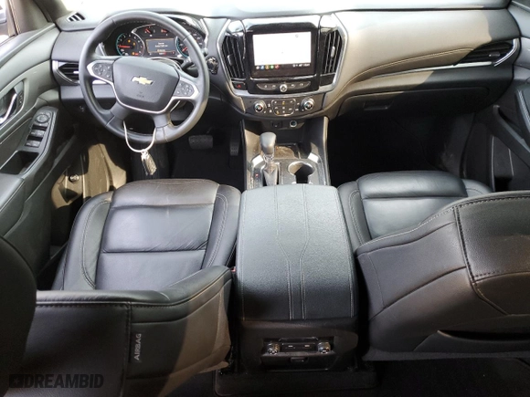 2023 Chevrolet Traverse LT Leather with VIN 1GNEVHKW0PJ191230, listed as a Copart auction lot 86304414 with 54,511 mi miles and Salvage Title. Bid and sale history available at carsss.com. Image 8.