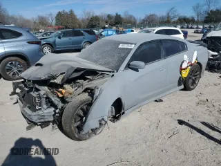 2022 Dodge Charger Scat Pack with VIN 2C3CDXGJ5NH161802, listed as a Copart auction lot 46872035 with 52,837 mi miles and Salvage Title. Bid and sale history available at carsss.com. Image 1.