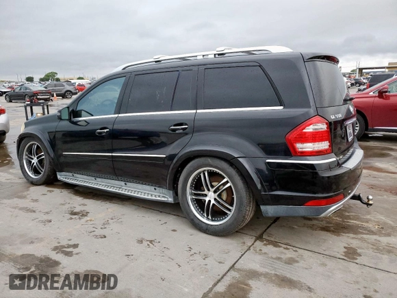 2011 Mercedes-Benz GL-Class GL 550 with VIN 4JGBF8GE8BA657502, listed as a Copart auction lot 51802615 with 180,808 mi miles and Clean Title. Bid and sale history available at carsss.com. Image 2.