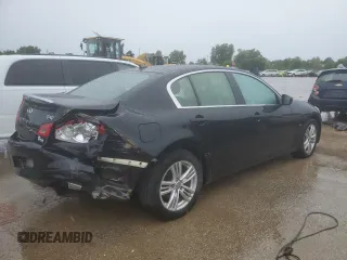 2015 Infiniti Q40 with VIN JN1CV6AR3FM520034, listed as a Copart auction lot 62925714 with 89,337 mi miles and Salvage Title. Bid and sale history available at carsss.com. Image 3.