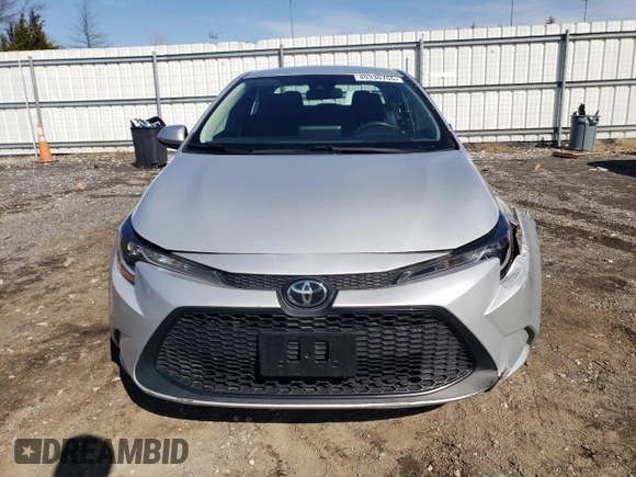 2022 Toyota Corolla LE with VIN 5YFEPMAE0NP305904, listed as a Copart auction lot 45330755 with 37,290 mi miles and Salvage Title. Bid and sale history available at carsss.com. Image 5.