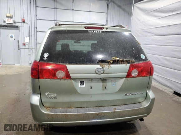 2008 Toyota Sienna XLE z VIN 5TDZK22C98S124412, wystawiony jako Copart lot #59455425 z przebiegiem Nie podano mil oraz Czysty tytuł • Clean title. Historia ofert i sprzedaży dostępna na DreamBid. Obrazek 6.