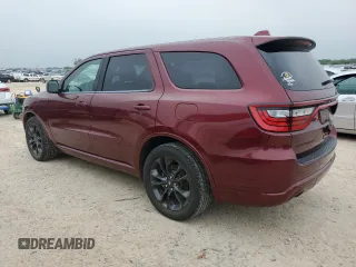 2022 Dodge Durango GT Plus with VIN 1C4RDHDG4NC198749, listed as a Copart auction lot 51352165 with 33,340 mi miles and Clean title. Bid and sale history available at DreamBid. Image 2.