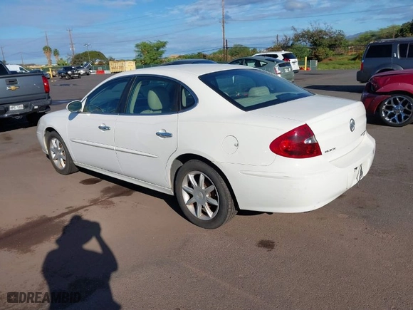 2005 Buick LaCrosse CXS with VIN 2G4WE537351318932, listed as a IAAI auction lot 41614057 with 62,958 mi miles. Bid and sale history available at carsss.com. Image 3.