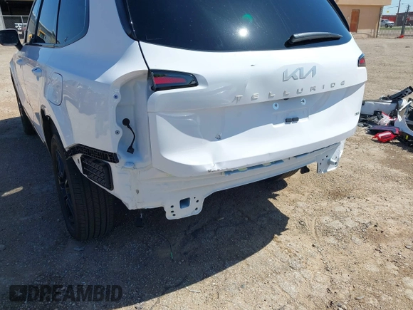 2024 Kia Telluride EX X-Line with VIN 5XYP3DGC1RG518591, listed as a IAAI auction lot 42213577 with 15,760 mi miles and . Bid and sale history available at DreamBid. Image 6.