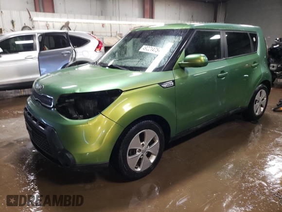 2016 Kia Soul with VIN KNDJN2A28G7826937, listed as a Copart auction lot 49221475 with 103,775 mi miles and Salvage Title. Bid and sale history available at carsss.com. Image 1.