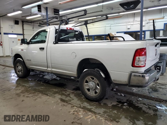 2022 Ram 2500 Tradesman with VIN 3C6MR5AJ8NG221867, listed as a Copart auction lot 44671085 with 88,339 mi miles and Salvage Title. Bid and sale history available at carsss.com. Image 2.