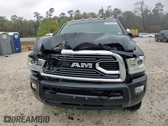 2017 Ram 3500 Longhorn with VIN 3C63RRKL2HG580350, listed as a Copart auction lot 43049205 with 202,678 mi miles and Salvage Title. Bid and sale history available at carsss.com. Image 13.