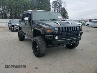 2005 Hummer H2 SUT z VIN 5GRGN22UX5H120312, wystawiony jako Copart lot #43948955 z przebiegiem Nie podano mil oraz Szkoda całkowita • Salvage title. Historia ofert i sprzedaży dostępna na DreamBid. Obrazek 10.