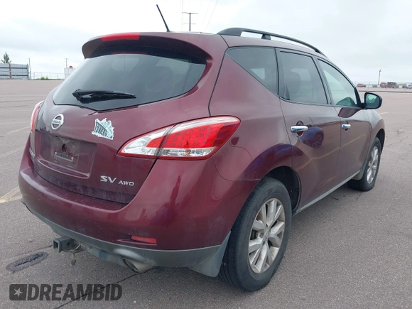 2012 Nissan Murano SV с VIN JN8AZ1MW3CW203582, выставлен на аукционе IAAI как лот 42432003 с пробегом 170 285 миль миль и . История ставок и продаж доступна на DreamBid. Изображение 4.