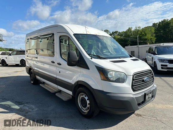 2016 Ford Transit XL с VIN 1FDZX2CM7GKA08636, выставлен на аукционе Copart как лот 64202285 с пробегом 288 548 миль миль и Чистый • Clean title. История ставок и продаж доступна на DreamBid. Изображение 4.