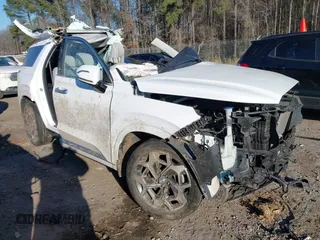 2022 Hyundai Palisade Calligraphy z VIN KM8R7DHEXNU345820, wystawiony jako IAAI lot #41335138 z przebiegiem 49 768 mil mil oraz . Historia ofert i sprzedaży dostępna na DreamBid. Obrazek 1.
