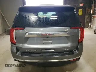 2021 GMC Yukon SLT with VIN 1GKS2BKD0MR429806, listed as a Copart auction lot 69651944 with 47,873 mi miles and Salvage Title. Bid and sale history available at carsss.com. Image 6.