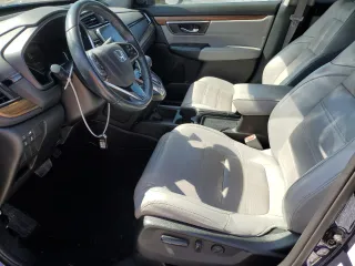 2019 Honda CR-V Touring with VIN 2HKRW2H9XKH607064, listed as a Copart auction lot 50198155 with 56,802 mi miles and Salvage Title. Bid and sale history available at carsss.com. Image 7.