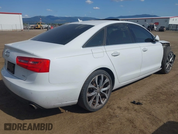 2015 Audi A6 Premium Plus with VIN WAUGFAFC9FN042616, listed as a IAAI auction lot 42496917 with 100,943 mi miles and . Bid and sale history available at DreamBid. Image 4.