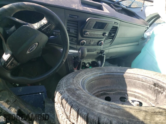 2023 Ford Transit Cargo with VIN 1FTBW3X89PKA71894, listed as a Copart auction lot 41747685 with 83,365 mi miles and Non repairable. Bid and sale history available at DreamBid. Image 8.