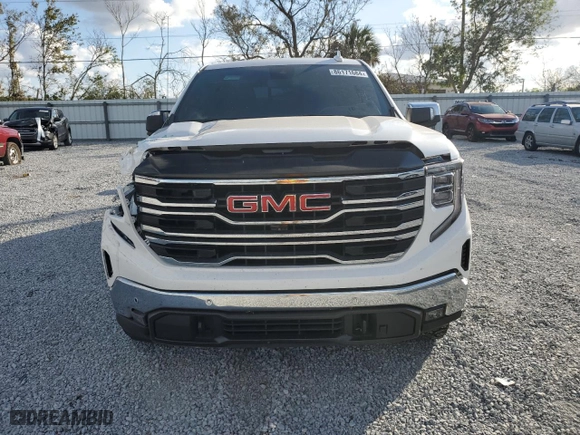 2022 GMC Sierra 1500 SLT with VIN 3GTUUDET3NG645163, listed as a Copart auction lot 86171684 with 45,344 mi miles and Salvage Title. Bid and sale history available at carsss.com. Image 5.