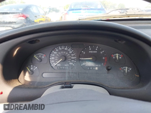 1995 Ford Mustang GT with VIN 1FALP42TXSF187504, listed as a IAAI auction lot 42751370 with 74,954 mi miles and . Bid and sale history available at DreamBid. Image 7.