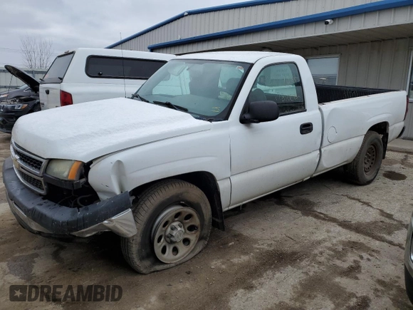 2006 Chevrolet Silverado 1500 Work Truck with VIN 3GCEK14X36G274018, listed as a Copart auction lot 82973644 with 178,029 mi miles and Salvage Title. Bid and sale history available at carsss.com. Image 1.