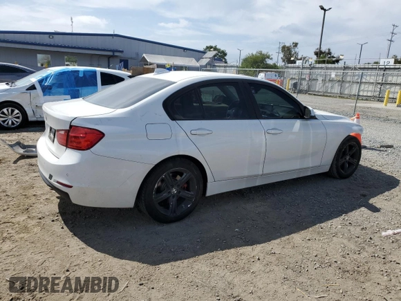 2014 BMW 3 Series 320i with VIN WBA3B1C54EP679917, listed as a Copart auction lot 52806135 with 151,605 mi miles and Salvage Title. Bid and sale history available at carsss.com. Image 3.