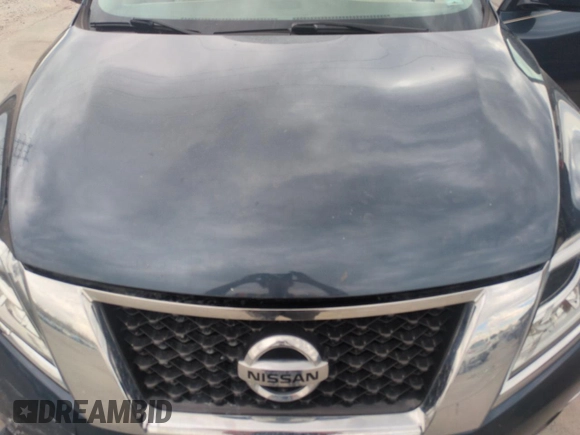 2015 Nissan Pathfinder SV with VIN 5N1AR2MM8FC713945, listed as a Copart auction lot 53490855 with 99,809 mi miles and Salvage Title. Bid and sale history available at carsss.com. Image 13.