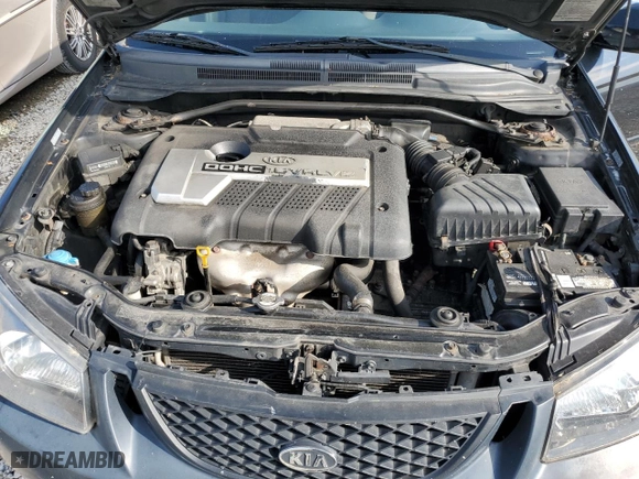 2005 Kia Spectra with VIN KNAFE161155153320, listed as a Copart auction lot 55231794 with 149,492 mi miles and Salvage Title. Bid and sale history available at carsss.com. Image 11.