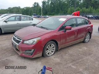2016 Subaru Impreza Premium with VIN JF1GPAB69G8261730, listed as a IAAI auction lot 42633024 with 58,110 mi miles and . Bid and sale history available at DreamBid. Image 18.