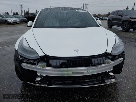 2023 Tesla Model 3 with VIN 5YJ3E1EA8PF477857, listed as a Copart auction lot 44958805 with 0 mi miles and Salvage Title. Bid and sale history available at carsss.com. Image 12.