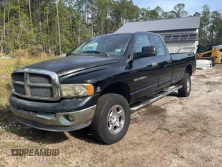 2003 Dodge Ram 2500 ST with VIN 3D7KU28603G709406, listed as a Copart auction lot 84349524 with 0 mi miles and Salvage Title. Bid and sale history available at carsss.com. Image 2.