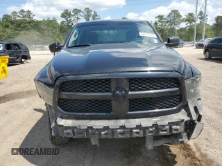 2018 Ram 1500 Express with VIN 1C6RR7KG9JS258692, listed as a Copart auction lot 54575175 with 143,949 mi miles and Salvage title. Bid and sale history available at DreamBid. Image 5.