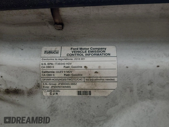 2018 Ford Transit с VIN 1FTYR1YG3JKB52229, выставлен на аукционе IAAI как лот 42720872 с пробегом 119 639 миль миль и . История ставок и продаж доступна на DreamBid. Изображение 4.