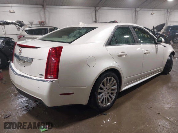 2011 Cadillac CTS Premium with VIN 1G6DS5ED5B0119012, listed as a IAAI auction lot 41488630 with 122,184 mi miles. Bid and sale history available at carsss.com. Image 4.