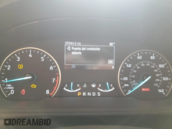 2021 Ford EcoSport SE with VIN MAJ3S2GE1MC444468, listed as a Copart auction lot 51691945 with 37,944 mi miles and Clean Title. Bid and sale history available at DreamBid. Image 9.