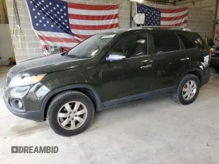 2011 Kia Sorento LX with VIN 5XYKT3A12BG138645, listed as a Copart auction lot 53482805 with 182,387 mi miles and Salvage Title. Bid and sale history available at DreamBid. Image 1.