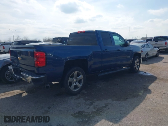 2015 Chevrolet Silverado 1500 LT with VIN 1GCRCREC2FZ297041, listed as a IAAI auction lot 41563446 with 186,163 mi miles. Bid and sale history available at carsss.com. Image 4.