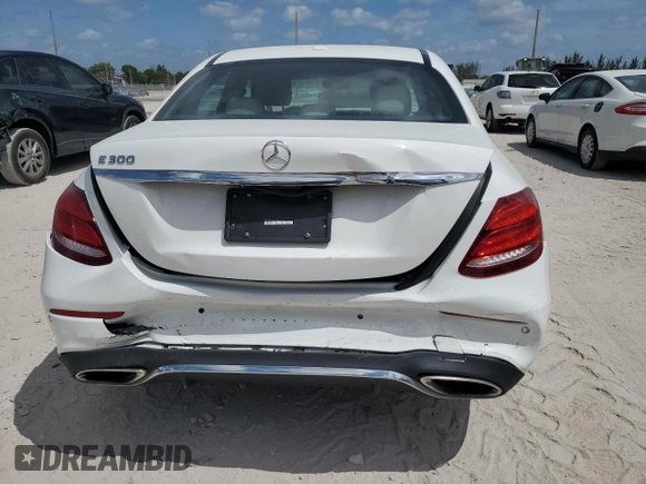 2017 Mercedes-Benz E-Class E 300 Luxury with VIN WDDZF4JB0HA214771, listed as a Copart auction lot 53294695 with 50,203 mi miles and Salvage Title. Bid and sale history available at carsss.com. Image 6.