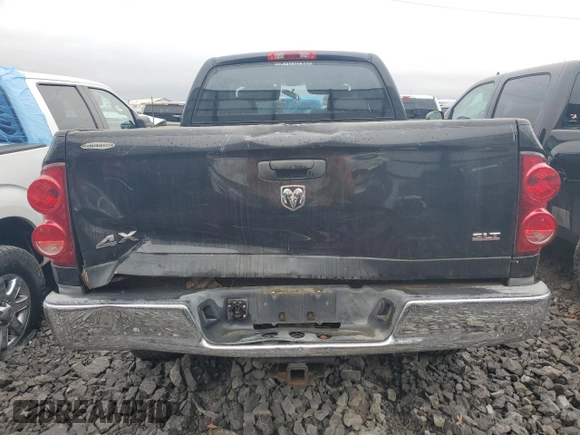2007 Dodge Ram 2500 SLT with VIN 1D7KS28D27J506512, listed as a Copart auction lot 79752604 with 241,563 mi miles and Salvage Title. Bid and sale history available at carsss.com. Image 6.