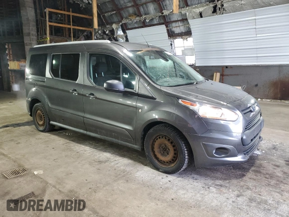 2018 Ford Transit Connect XLT z VIN NM0GE9F79J1371093, wystawiony jako Copart lot #47653115 z przebiegiem 97 876 mil mil oraz Szkoda całkowita • Salvage title. Historia ofert i sprzedaży dostępna na DreamBid. Obrazek 4.