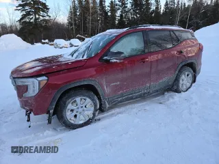 2024 GMC Terrain AT4 z VIN 3GKALYEGXRL189759, wystawiony jako Copart lot #43773235 z przebiegiem Nie podano mil oraz Szkoda całkowita • Salvage title. Historia ofert i sprzedaży dostępna na DreamBid. Obrazek 1.