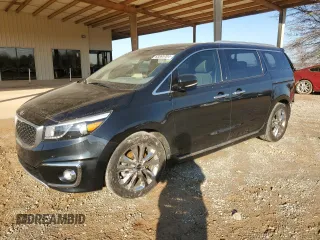 2016 Kia Sedona SX-L with VIN KNDME5C12G6186099, listed as a Copart auction lot 83895704 with 126,147 mi miles and Salvage Title. Bid and sale history available at carsss.com. Image 1.