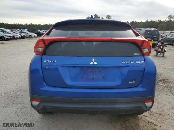 2018 Mitsubishi Eclipse Cross LE with VIN JA4AT4AA0JZ065593, listed as a Copart auction lot 84191124 with 107,635 mi miles and Salvage Title. Bid and sale history available at carsss.com. Image 6.