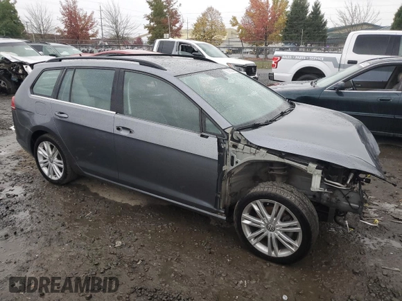 2015 Volkswagen Golf SportWagen TDI SE with VIN 3VWFA7AUXFM506875, listed as a Copart auction lot 73025903 with 120,770 mi miles. Bid and sale history available at carsss.com. Image 4.