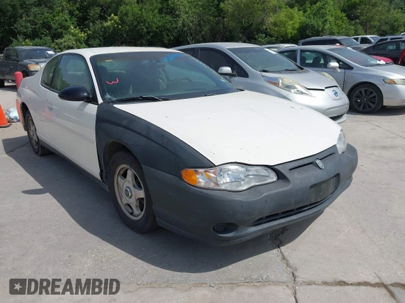 2004 Chevrolet Monte Carlo LS с VIN 2G1WW12E049202042, выставлен на аукционе IAAI как лот 42251491 с пробегом 171 112 миль миль и . История ставок и продаж доступна на DreamBid. Изображение 1.
