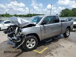2021 Ram 1500 Big Horn with VIN 1C6RRFBGXMN558304, listed as a Copart auction lot 56878115 with 66,804 mi miles and Salvage title. Bid and sale history available at DreamBid. Image 1.