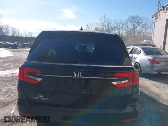 2024 Honda Odyssey EX-L with VIN 5FNRL6H68RB018609, listed as a IAAI auction lot 41660751 with 15,439 mi miles and . Bid and sale history available at DreamBid. Image 16.