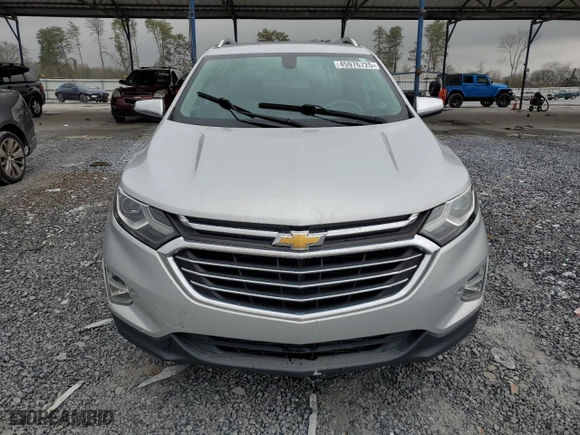 2018 Chevrolet Equinox Premier with VIN 2GNAXMEV2J6190959, listed as a Copart auction lot 45976725 with 0 mi miles and Salvage Title. Bid and sale history available at carsss.com. Image 5.