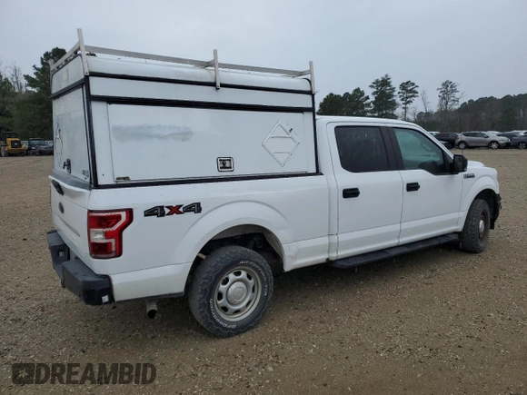 2018 Ford F-150 XL with VIN 1FTFW1E5XJKF95108, listed as a Copart auction lot 88922725 with 161,180 mi miles and Clean Title. Bid and sale history available at DreamBid. Image 3.