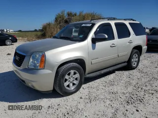 2013 GMC Yukon SLT with VIN 1GKS1CE08DR265254, listed as a Copart auction lot 72465114 with 199,828 mi miles and Salvage Title. Bid and sale history available at carsss.com. Image 1.